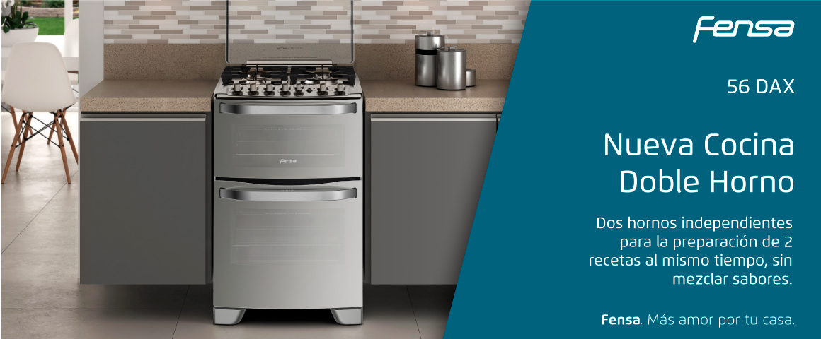 Nueva cocina doble horno 56 DAX