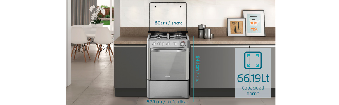 Mayor comodidad con la nueva cocina CR91+