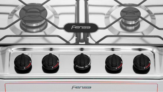 Perillas superiores con la nueva cocina F 2525 T