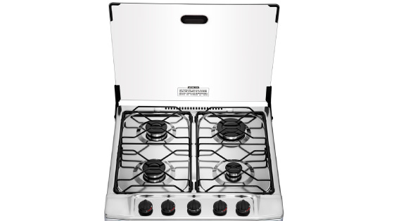 Tapa cubierta de vidrio templado con la nueva cocina F 2545 T