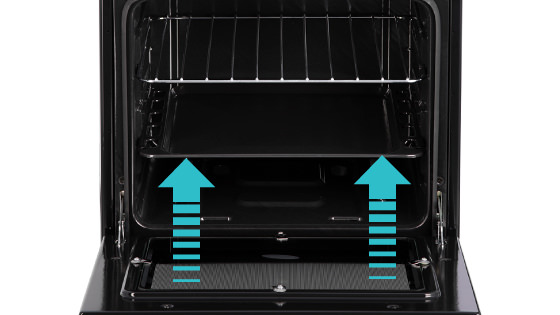 Fácil limpieza con la nueva cocina F 2545 T