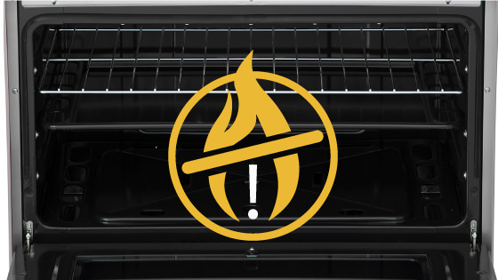 Sistema de seguridad Termopar en horno con la nueva cocina F 2930 S