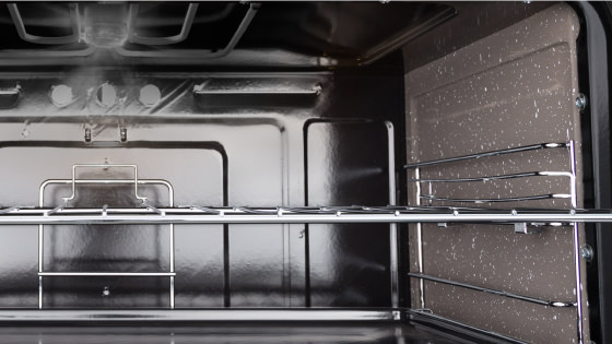 Horno autolimpiante con la nueva cocina F 2990 Inox