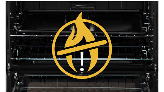 Sistema de seguridad Termopar en horno con la nueva cocina F 5500 PREMIUM