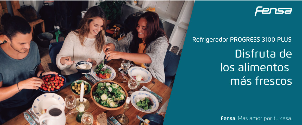 Disfruta de los alimentos mas frescos con el nuevo refrigerador Progress 3100 Plus