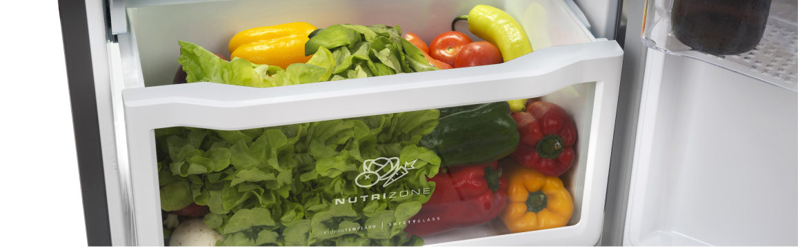 Zona Fresca (Verdulero de gran capacidad) con el refrigerador TX60 L
