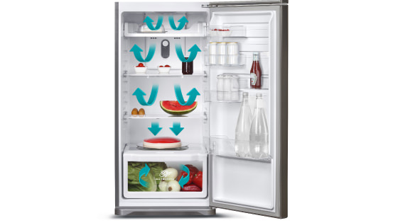Sistema Multiflow con el refrigerador TX61 LE