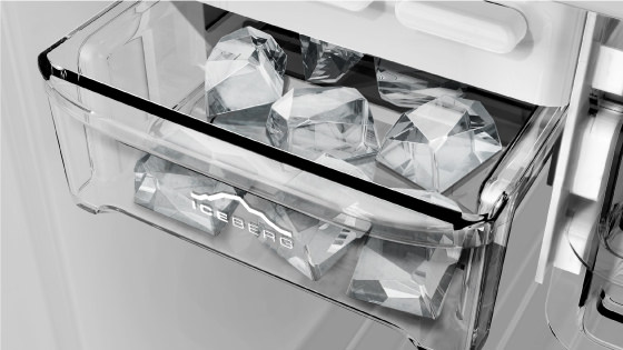 Iceberg (18 hielos grandes) con el refrigerador TX61 LE