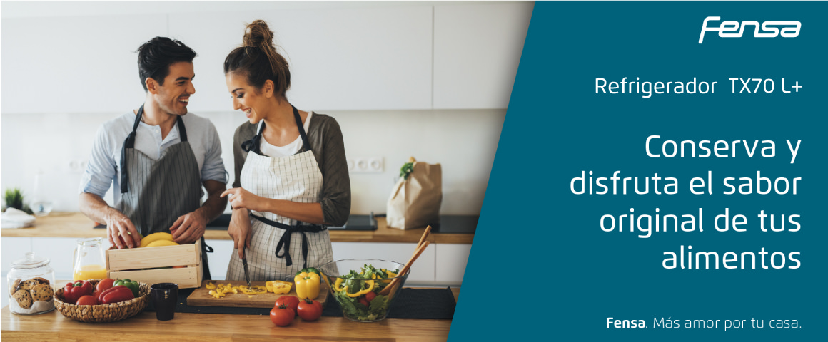 Conserva y disfruta el sabor original de tus alimentos con el refrigerador TX70 L+