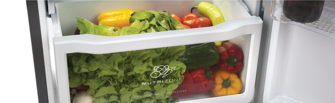 Zona Fresca (Verdulero de gran capacidad) con el refrigerador TX61 L