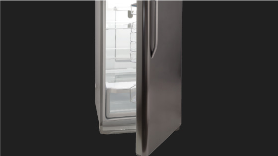 FlexStor (Balcones deslizables intercambiables) con el refrigerador TX61 L