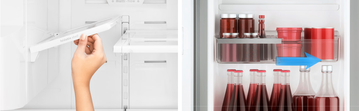 Flexibilidad con el refrigerador Advantage Plus 7790