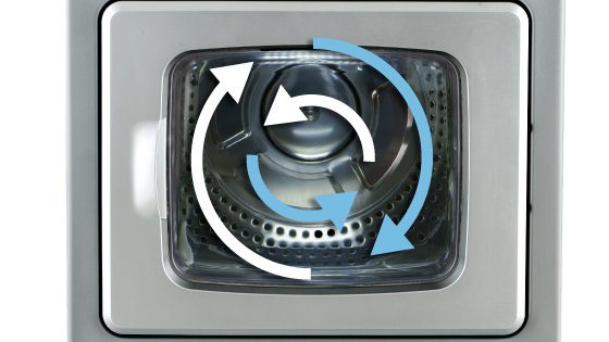 Sistema giro reversible con la secadora Reverplus 6470 S