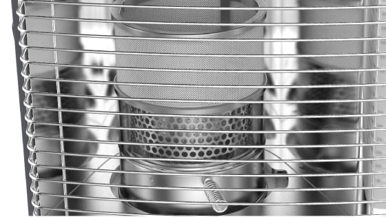 Quemador de cristal doble etapa con la estufa Kerosene Mecha F 720+