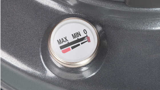 Capacidad del estanque: 7,2 L con la estufa VOLCANO 6800