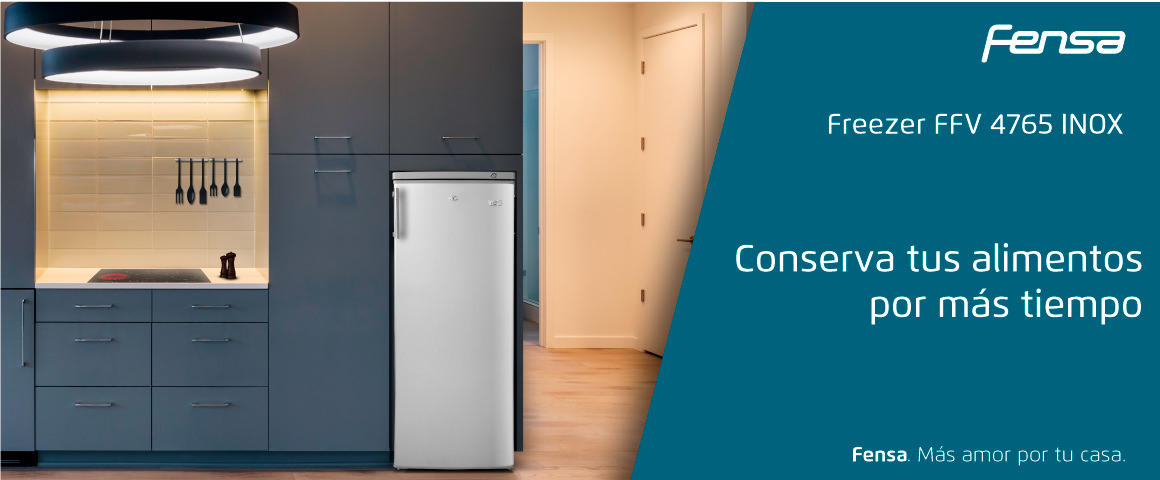 Conserva tus alimentos por mas tiempo con el freezer FFV 4765 INOX