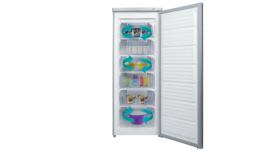 Congelamiento rápido con el freezer FFV 4765 INOX