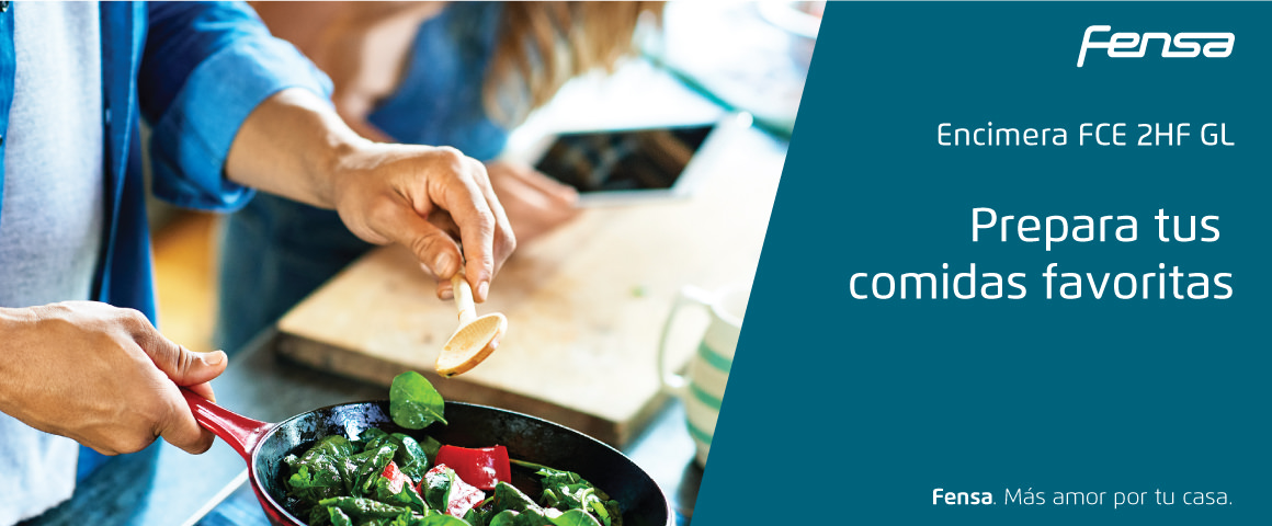 Prepara tus comidas favoritas con la Encimera FCE 2HF GL