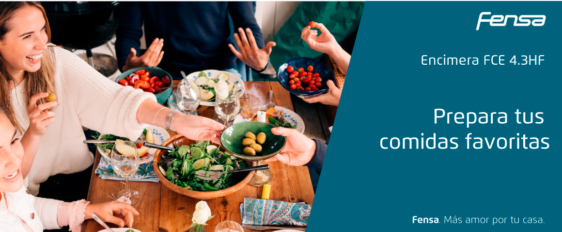 Prepara tus comidas favoritas con la Encimera FCE 4.3HF