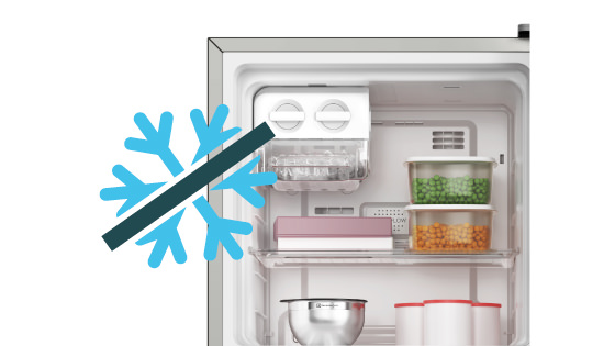 Sistema Frost Free con el Refrigerador Advantage 5200