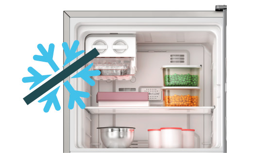 Sistema Frost Free con el Refrigerador Advantage 5500E