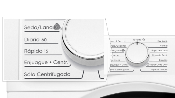 Time Efficient Programs con la Lavadora Secadora Perfect Care 8WD