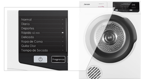 Time Efficient Programs con la Secadora Premium Care 9D