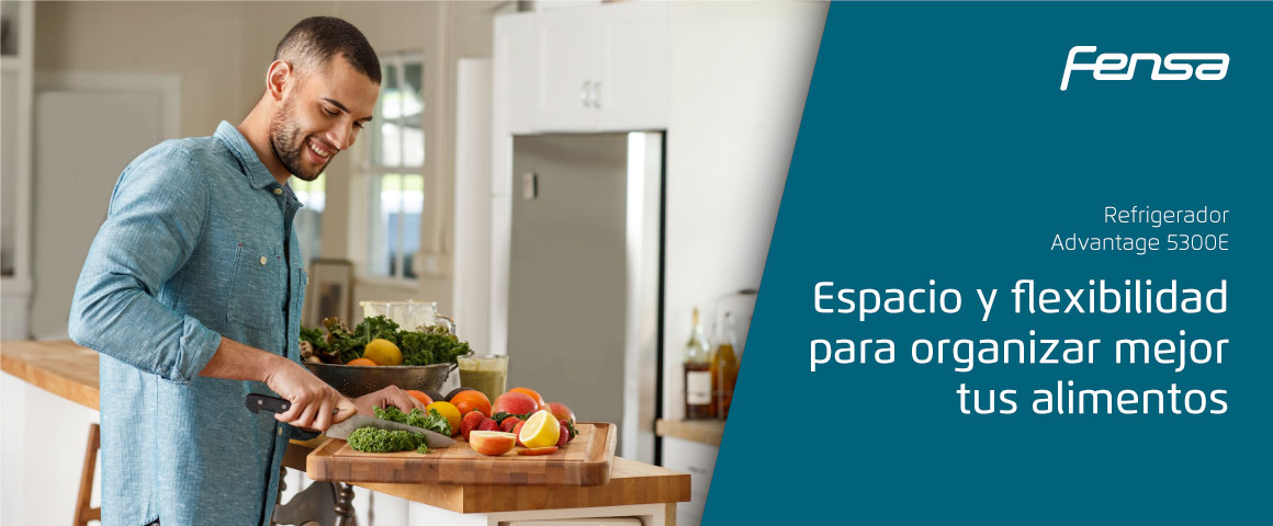Espacio y Flexibilidad con el Refrigerador Advantage 5300E