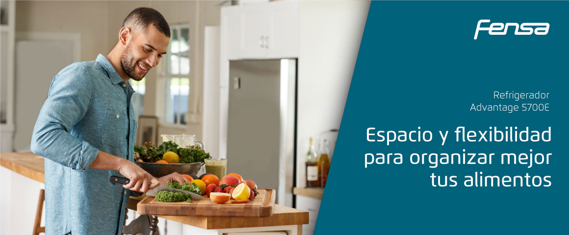 Espacio y Flexibilidad con el Refrigerador Advantage 5700E