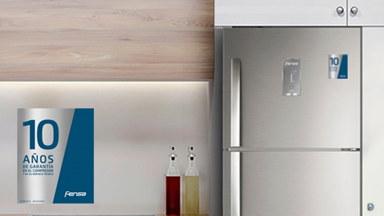 10 años de garantía con el refrigerador Advantage 5500E