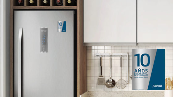 10 años de garantía con el refrigerador BFX60