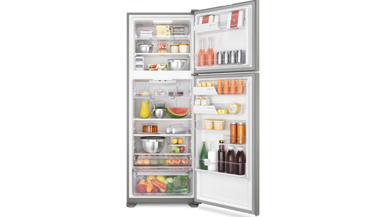 El refrigerador Top Mount con el freezer más grande del mercado* con el refrigerador DF56S de Fensa
