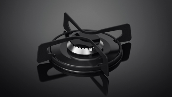 Parrillas individuales con la cocina 76 GS