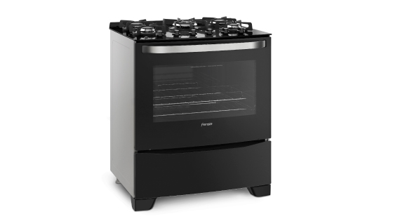 Puerta Full Glass con la cocina 76 GS