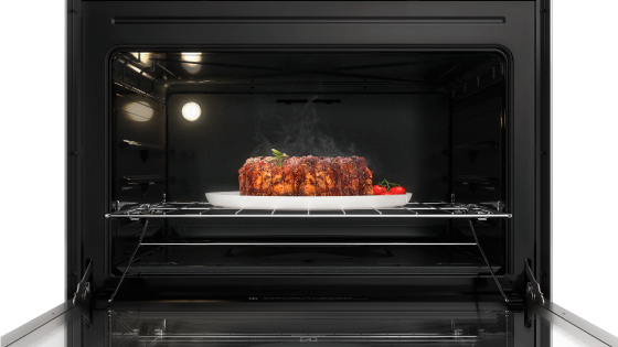 Horno con acabado Fast Clean con la cocina 76 GS