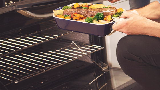 Parrillas autodeslizables con la cocina 76 DBR
