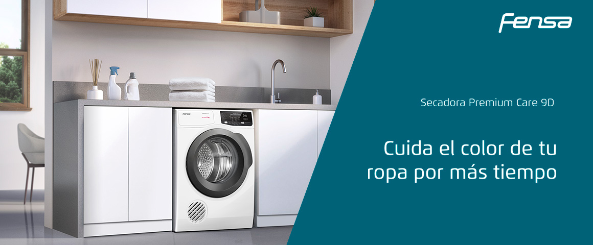 Cuida el color de tu ropa por más tiempo con la Secadora Premium Care 9D