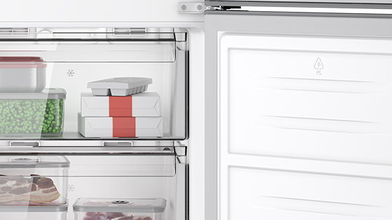 Puerta Reversible del refrigerador Frost Free Bottom Freezer DB60S 322L