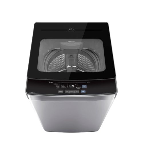 Lavadora Automática Fensa 9,5Kg Carga Superior Control Tiempo Premium Care 9,5SZ Gris