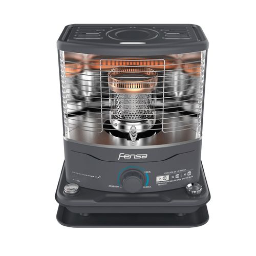 Estufa Parafina Mecha Fensa 4 Litros 2,7Kw con Indicador de combustible F 1120+
