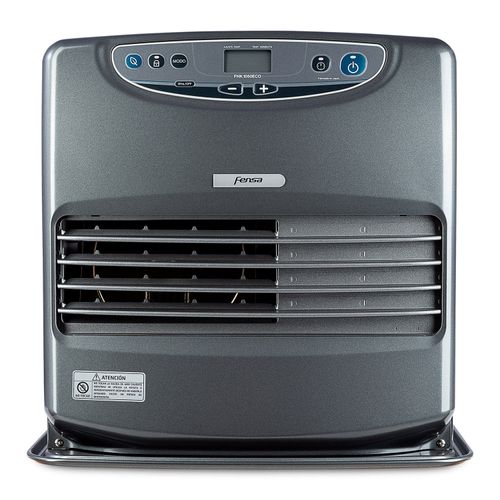 Estufa Parafina Láser Fensa 9 Litros 5,2Kw Panel Digital, Timer y Botón Eco FHK 1050