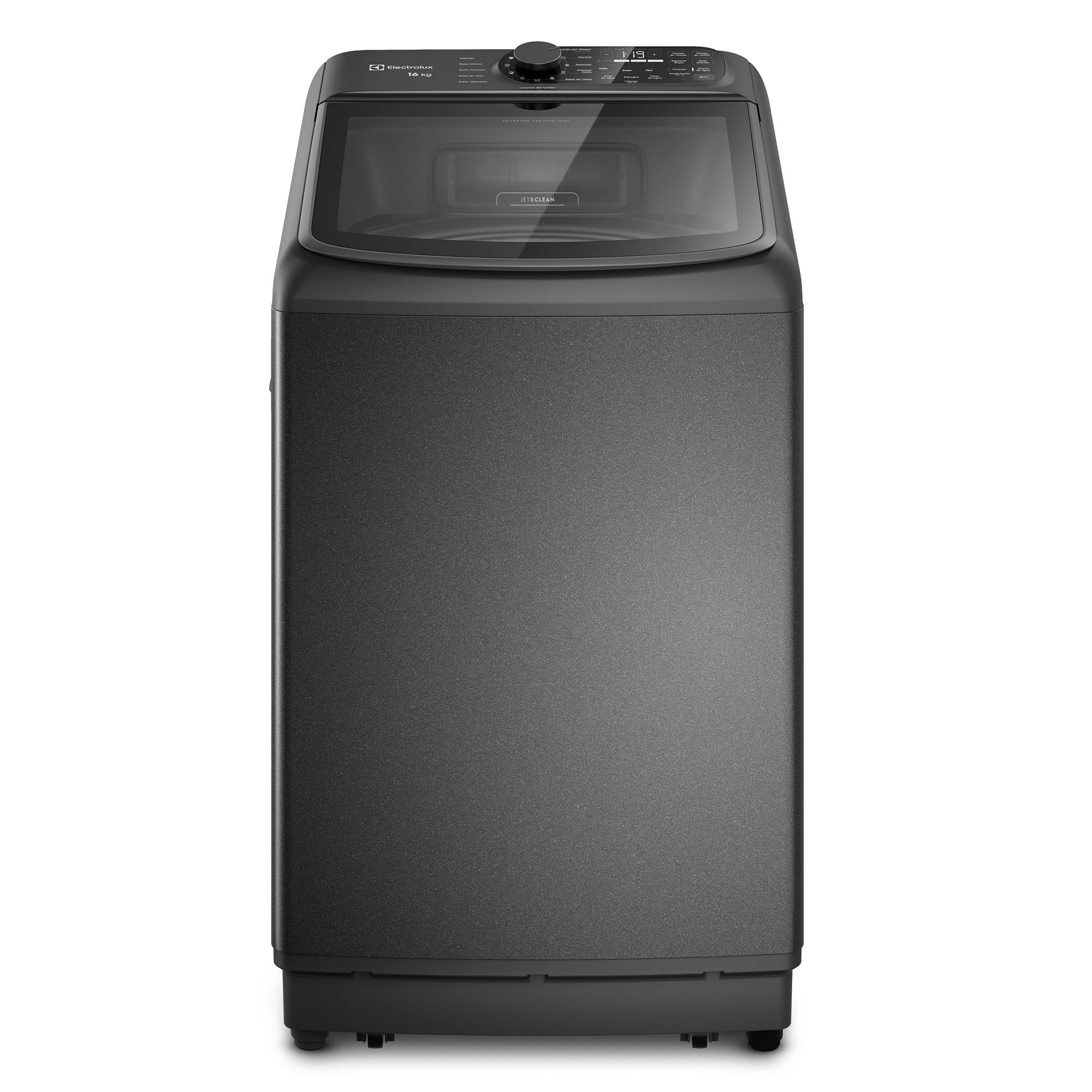 Lavadora Automática Electrolux 16kg Carga Superior Inverter Disolución Máxima Jet&Clean EMTL16IO Onix